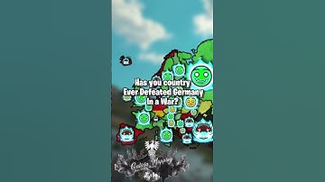 Recreating My First Video | Has your Country Defeated Germany? #maps #europe #eu #map #mapping #euro