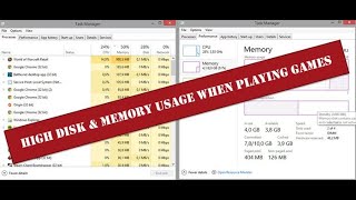 Fix High Disk  Memory Usage When Playing Games On Windows 11/10