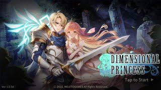 [2월 신작 모바일게임] 신작 판타지 모바일RPG 게임 '차원의 공주' 플레이. 공주님을 지키는 일러스트 예쁜 디펜스 방치형RPG 키우기 게임 (출시예정 무과금 모바일게임) screenshot 5