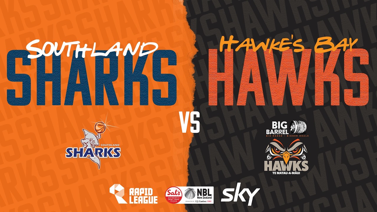 LIVE 🔴 Southland Sharks v Hawke’s Bay Hawks | @SalsNBL 2026