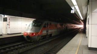 2016.06.14松山175自強號開車(E1013+E1022)(改造)&4208次區間車進站(501)(改造)
