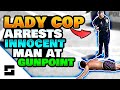 Innocent man locked up by unhinged cop  chief escalates