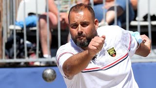 Pétanque final tête à tête durk vs derrion championnat 2024