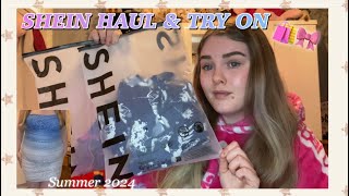 Shein Haul \& Try On 2024 | summer outfits\/more! ☀️🛍️