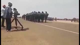 Défilé - Unité spéciale d'intervention de la Gendarmerie nationale du BURKINA FASO 💪 🇧🇫🇧🇫💪