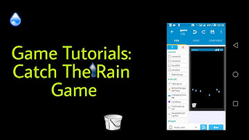 Game Making Tutorial - catch the rain in bucket in sketchware #sketchwarepro #java #kotlin