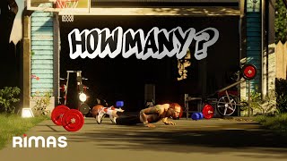 Miky Woodz - How Many? (Visualizer) | Built Different