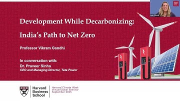 Development While Decarbonizing: India