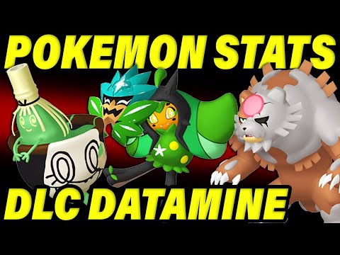 NEW POKEMON SCARLET & VIOLET DLC DATAMINES! NEW POKEMON, MOVES & ITEMS!  Scarlet & Violet Updates! 