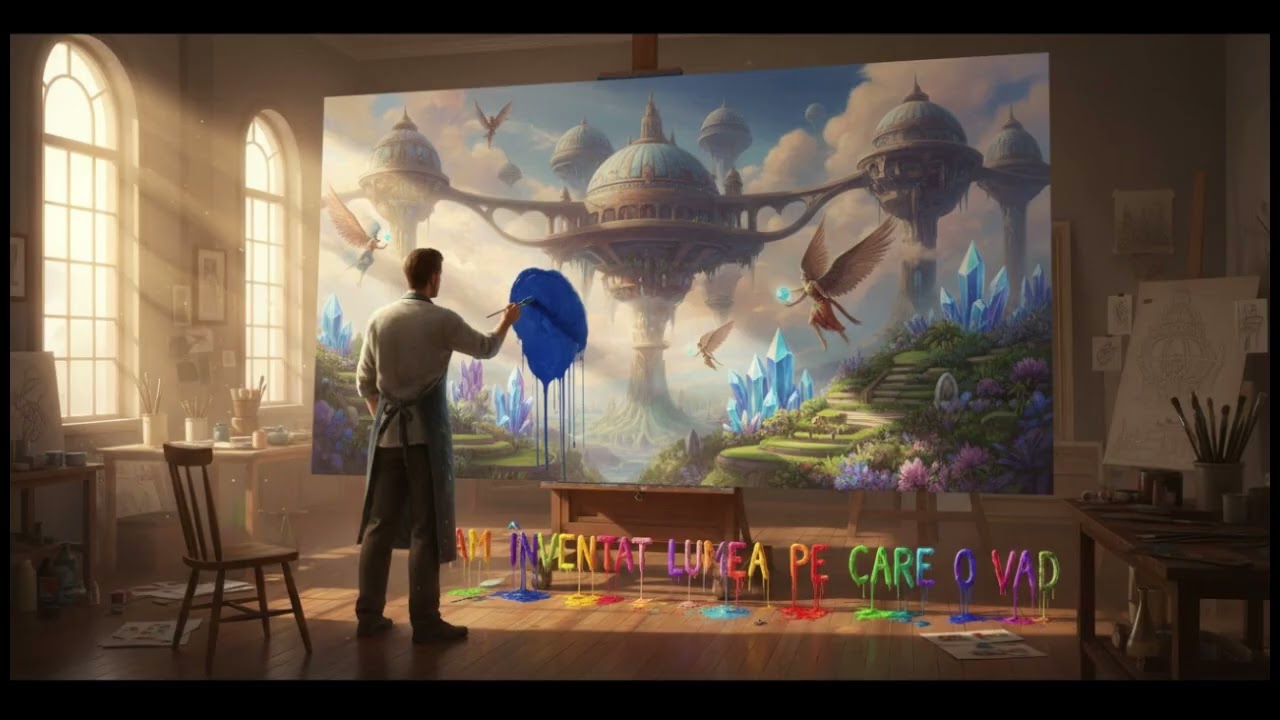 32.  „Am inventat lumea pe care o văd”