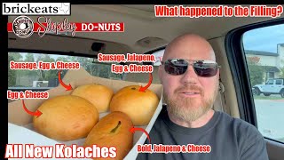 Shipley Do-Nuts NEW Kolaches REVIEW- Are they filled with air? brickeats