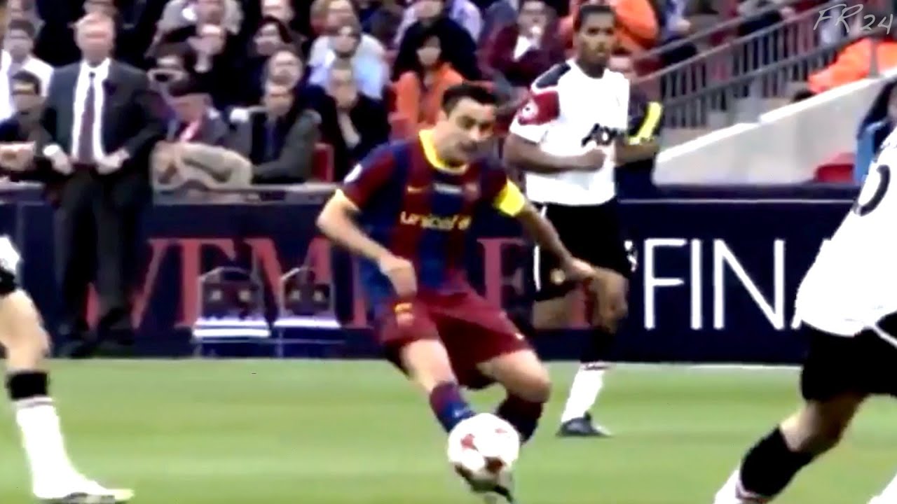 誰も予想できないシャビの衝撃すぎるスルーパス Youtube