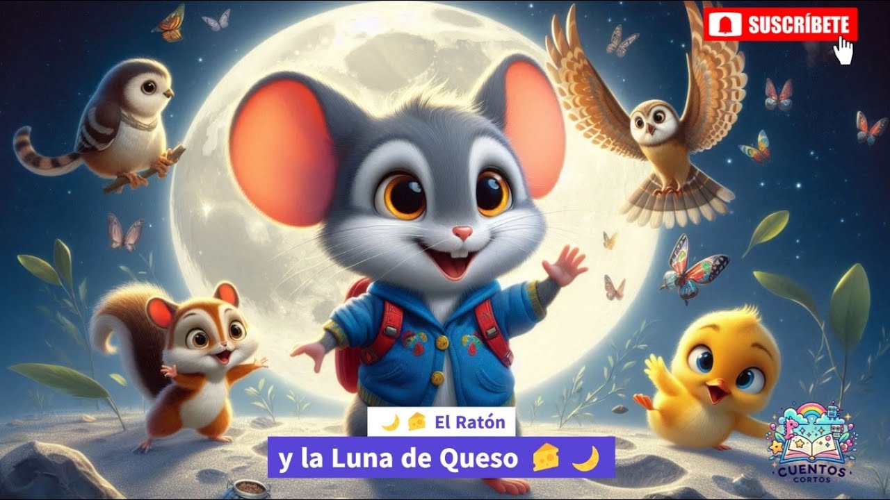 🌙🧀 El Ratón y la Luna de Queso 🧀🌙 Cuentos infantiles | Cuentos para