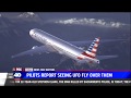 UFO's pass above commercial flights? Fox 40 broadcast