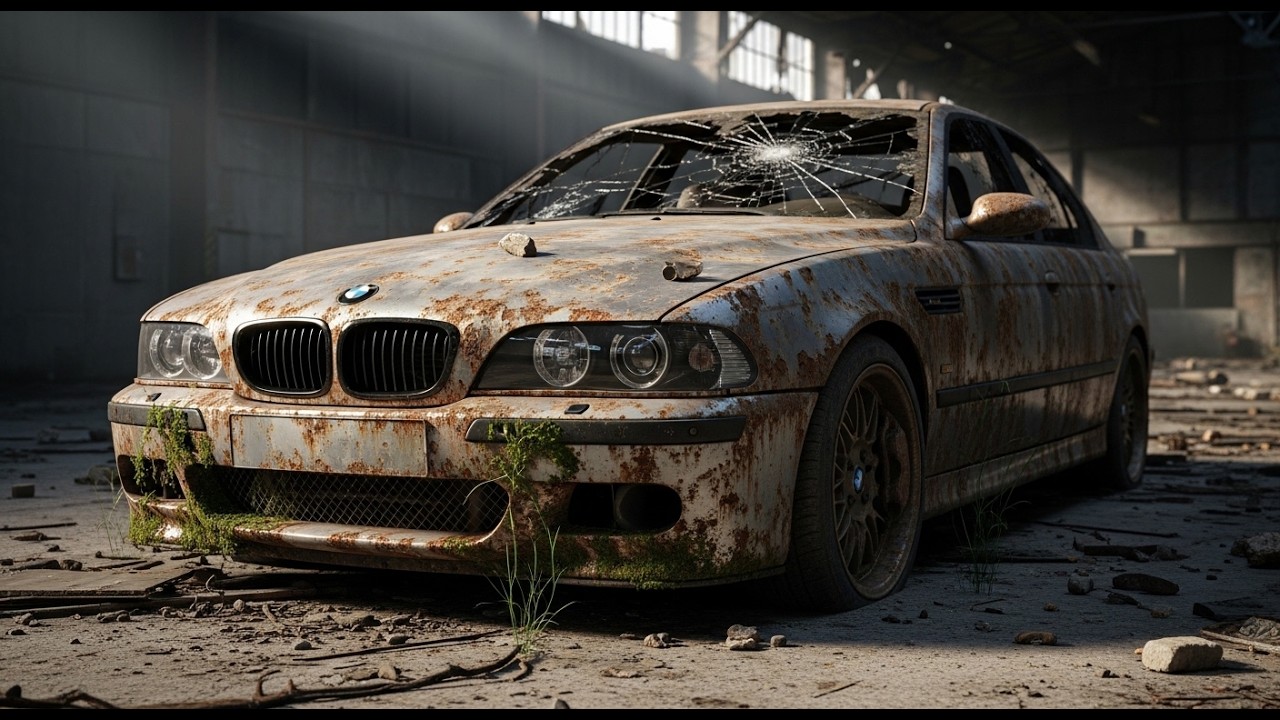 Abandoned BMW M5 Found and Restored | From Rusted Wreck to Ultimate Beast