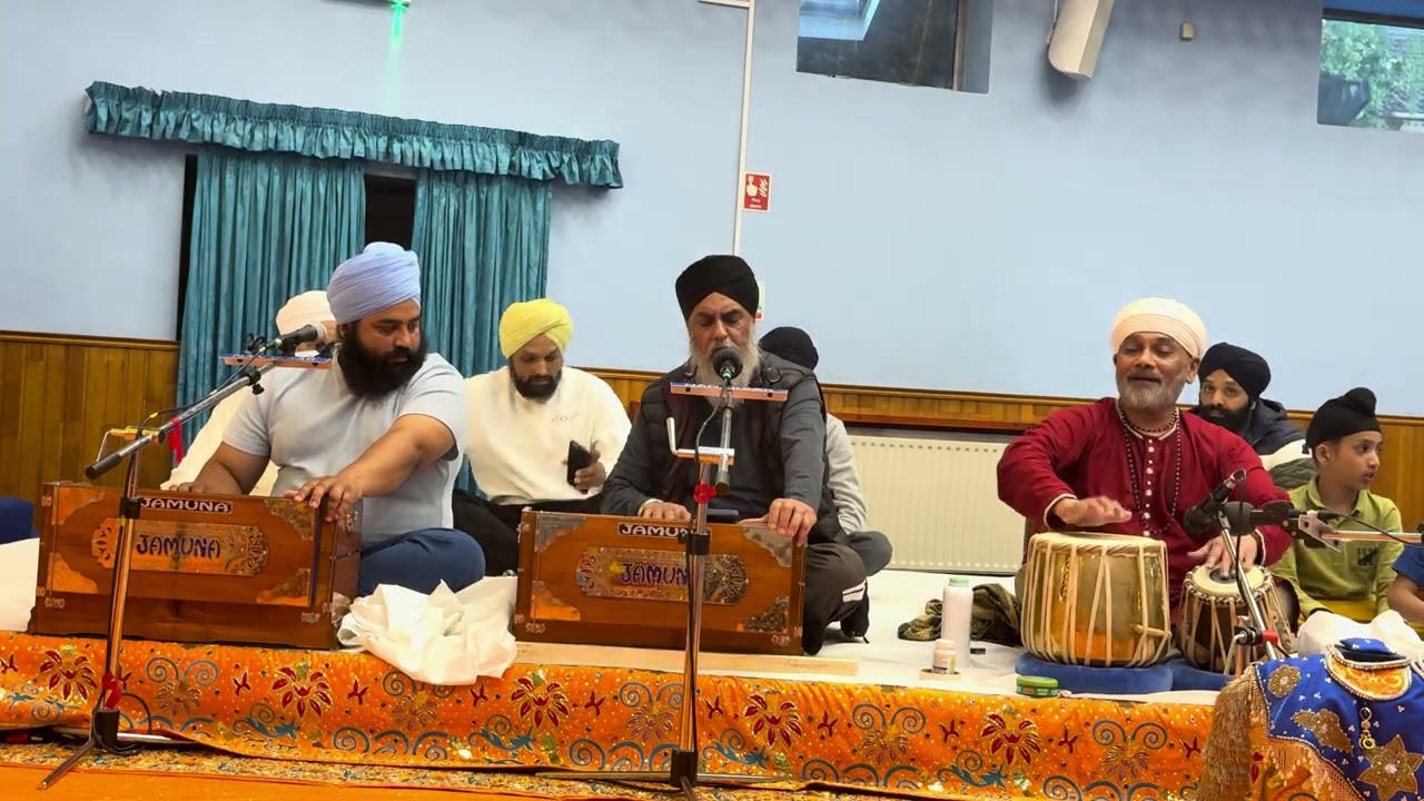 Bhai Gurmit Singh Mombasia  tabla pinky Ustad ji  Nanaksar Coventry