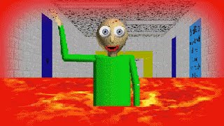 Baldis Basics But The Floor is LAVA!