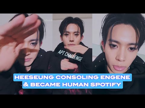241122 [ENG SUB] Heeseung Weverse Live Highlight 🥺 consoling & thanking engene ft. human spotify