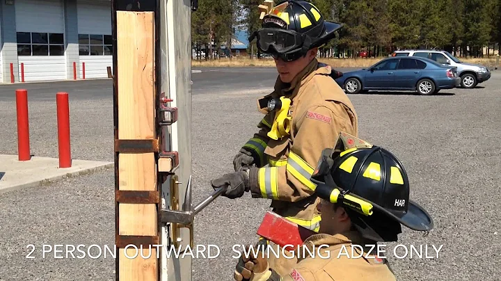 Forcible Entry Training: Outward Swinging Door