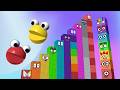Let's Count Number 1,000 to 100,000 with Numberblocks Step Squad ! Super Fun Cubes
