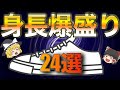 身長を盛れるスニーカー24選！！【ゆっくり解説】