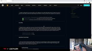 Tyler1 calmly discusses patch notes for jungle (Part 2) Net Worth