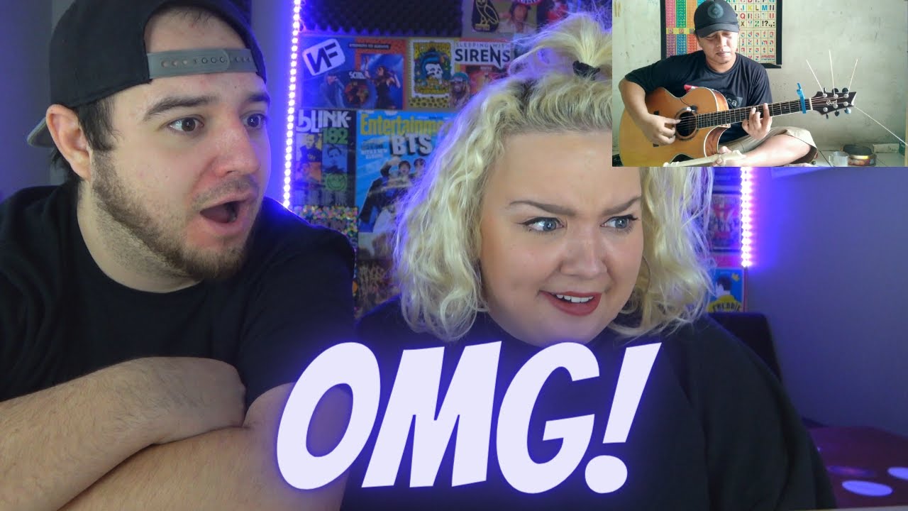 Alip Ba Ta - My Heart Will Go On - Celine Dion (fingerstyle cover) | COUPLE REACTION VIDEO