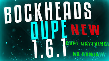 NEW BLOCKHEADS 1.6.1 DUPE! (Dupe ANY item on ANY server!!!)