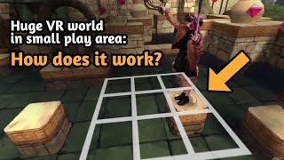 Traverse a vast VR environment with only your feet Behind the scenes of how Eye of the Temple works
