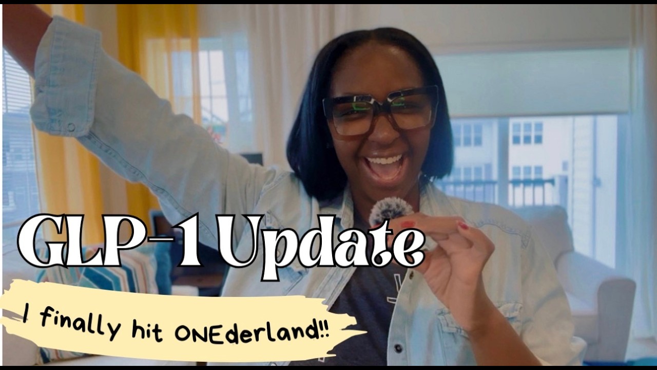 GLP1 Update - I Finally Hit ONEderland! Update on hair loss, plans on moving up, new vitamins, etc.