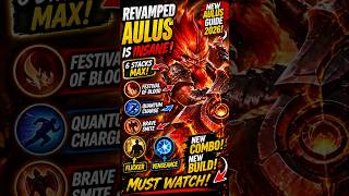 NEW AULUS REVAMP GUIDE 2026 😳 6 STACKS = UNSTOPPABLE! BEST EMBLEM #MLBB #Aulus #MobileLegends
