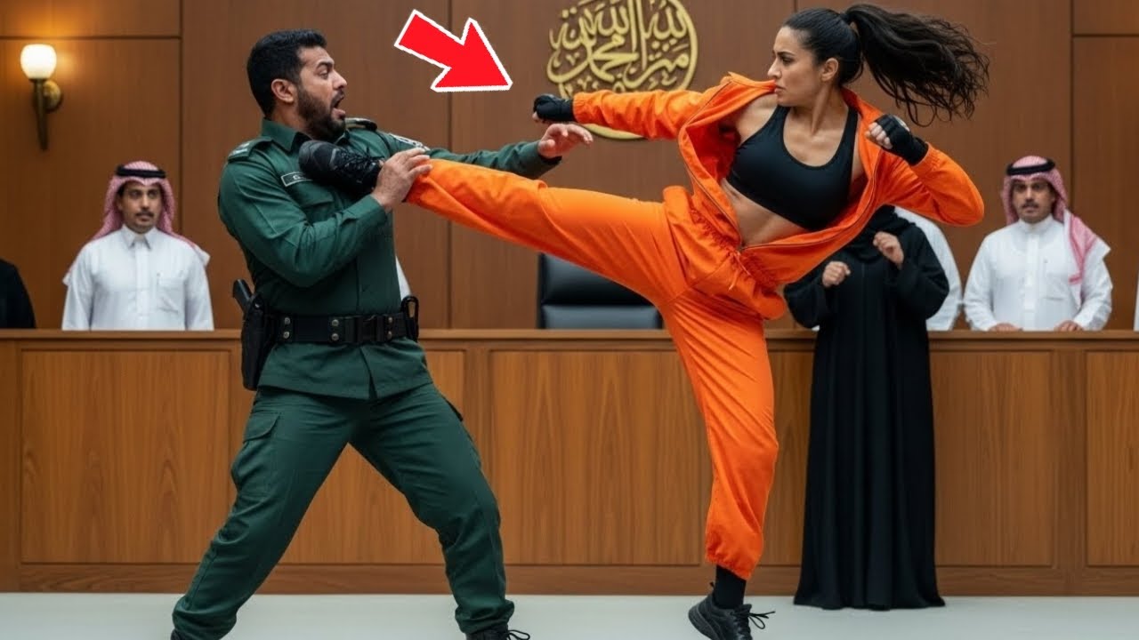 حادثة حقيقية: ماذا فعل أحد رجال الشرطة مع فتاة داخل محكمة سعودية؟