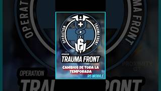 NERFEOS, BUFEOS DE OPERADORES Y MÁS#r6mobile#rainbowsix #nuevatemporada#fyp  #r6m#rainbowsixmobile