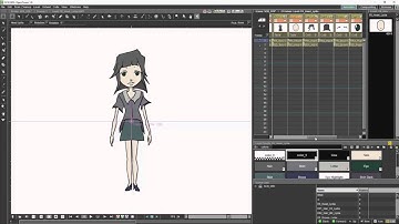 Opentoonz Tutorial 15 Cutout Rigging Using Plastic (Part 3)
