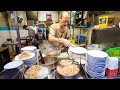 Ancient Thai Street Food - 90-Year Old Restaurant FISH RICE SOUP in Bangkok, Thailand!