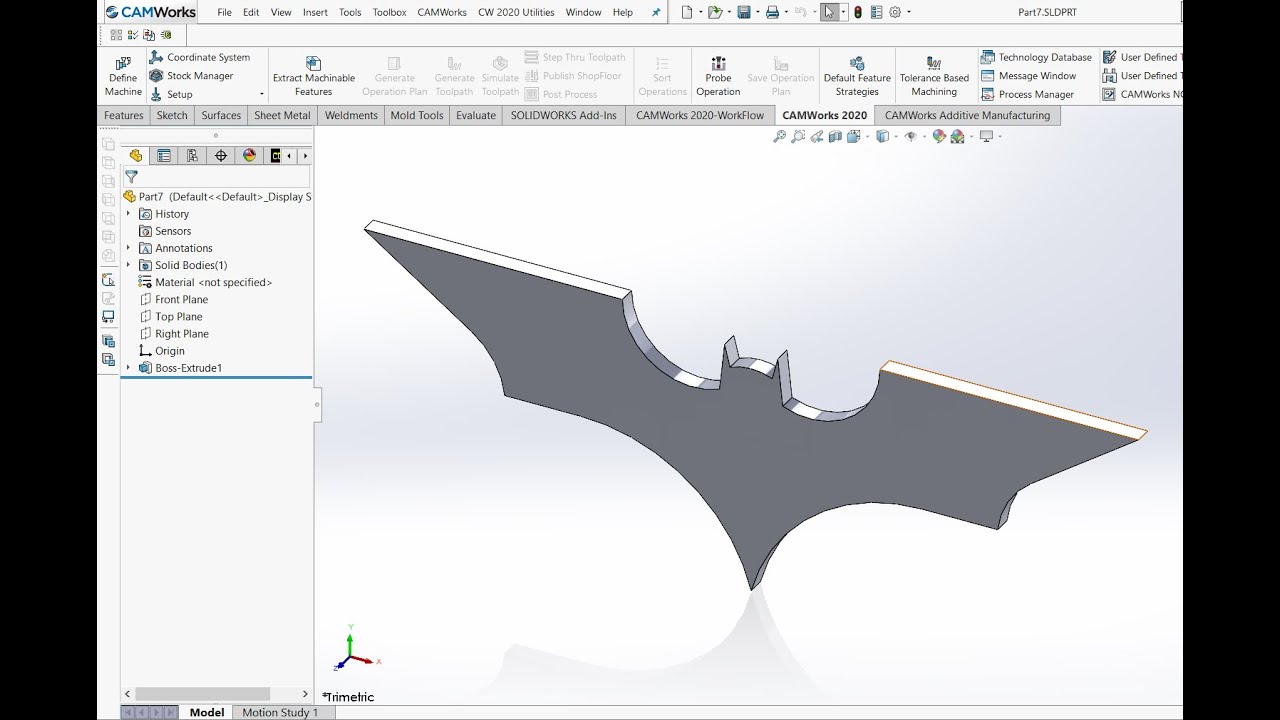 CAMWorks CAD Tutorial-2 - YouTube