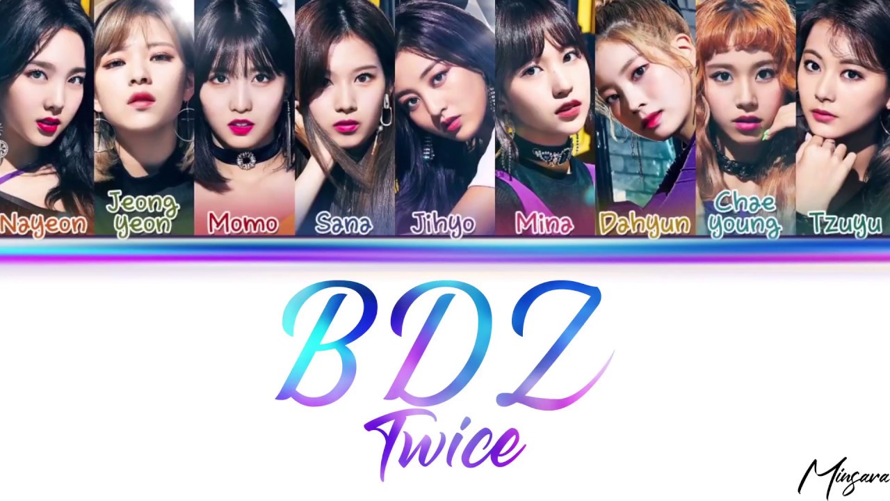 Twice 트와이스 z Bulldozer Color Coded Rom Kanji Eng Youtube