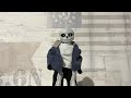 Custom sans figure from undertale