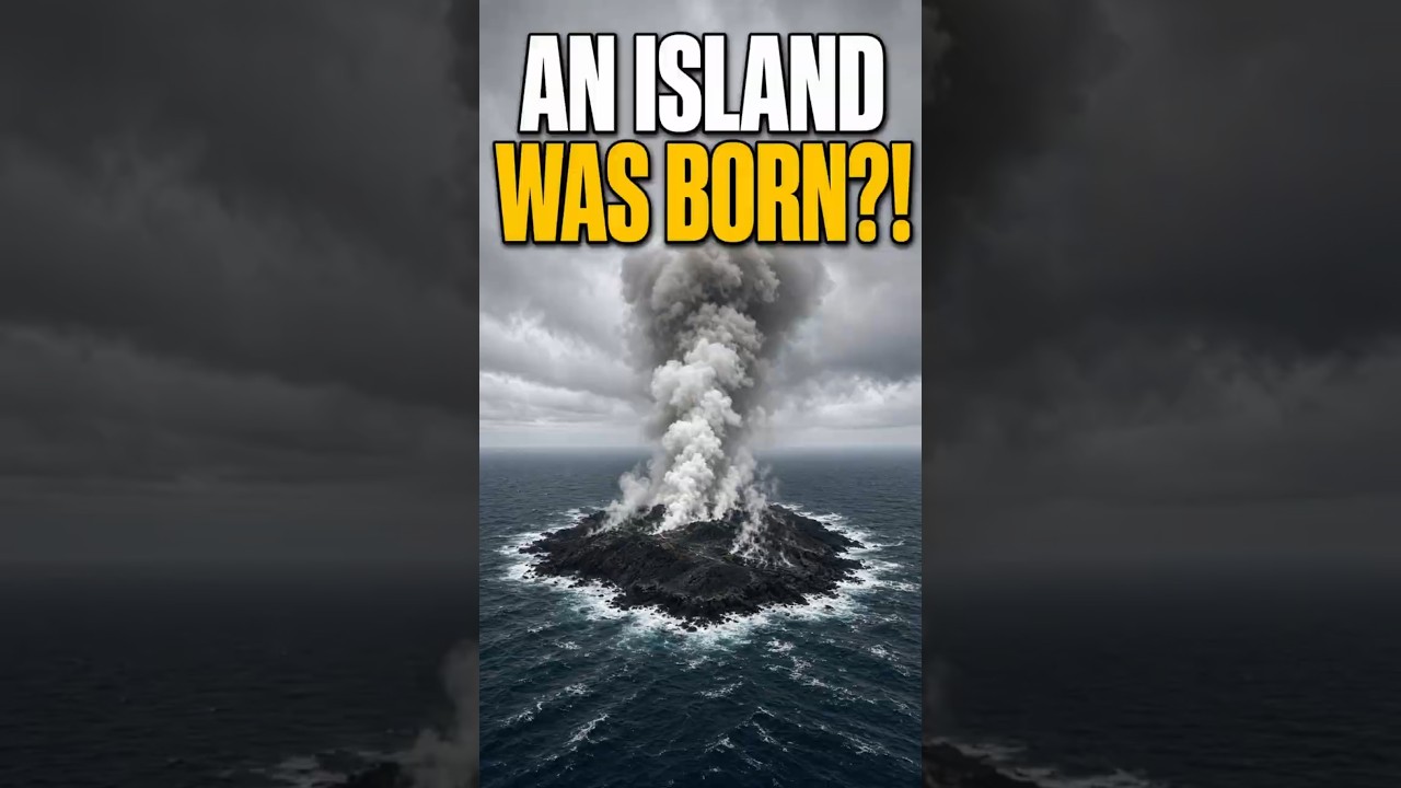 This Island Was Born From the Ocean in 1963 🌋 #travel #… — Transcript