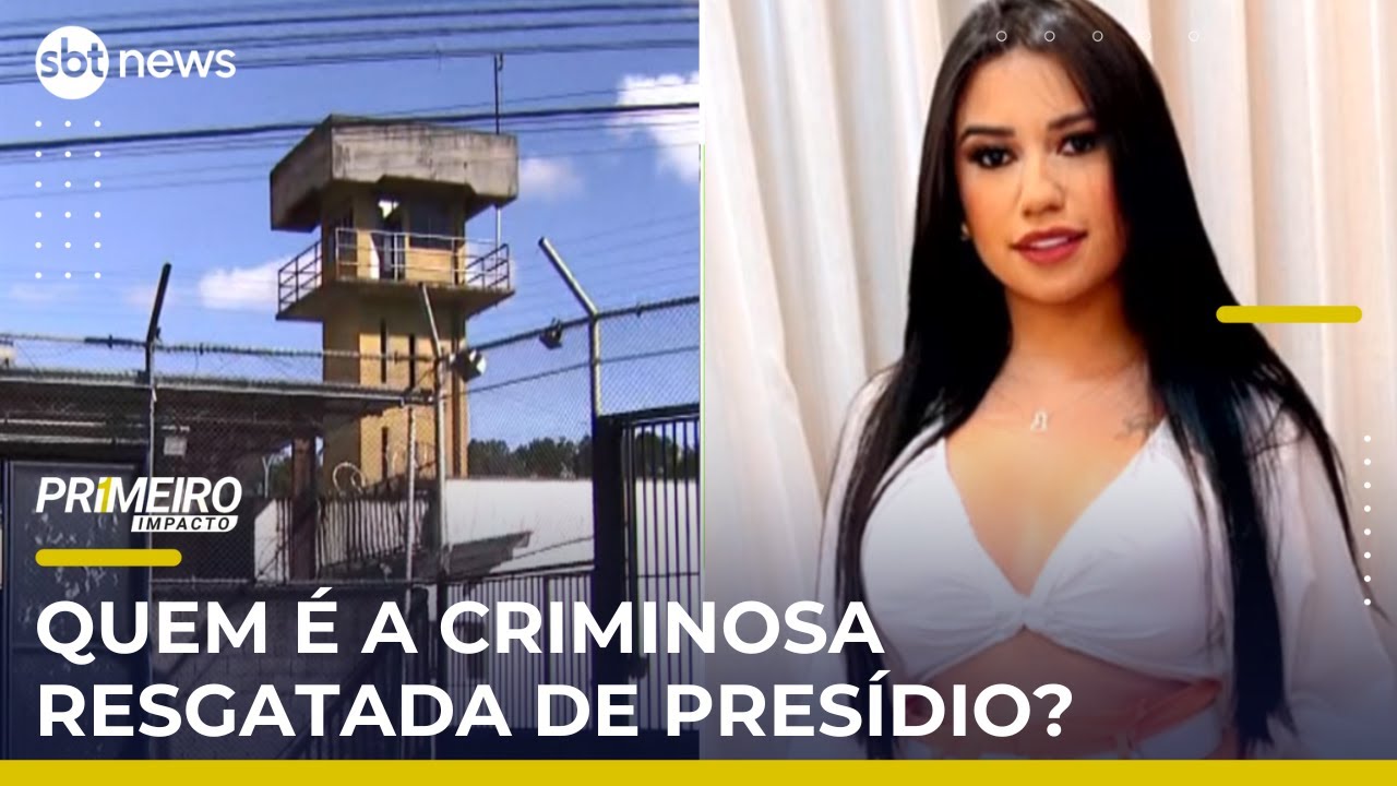 Conto do crime: Quem é a mulher resgatada de presídio por homens armados? | #PrimeiroImpacto