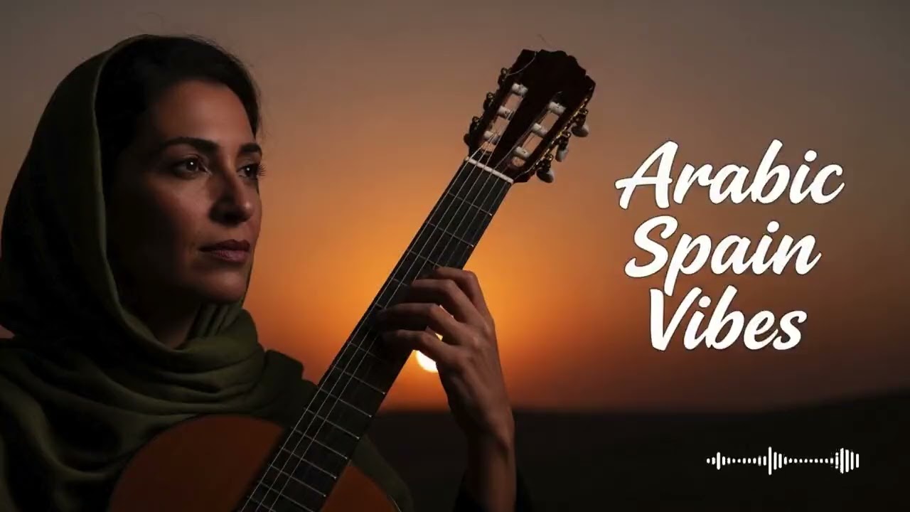 Arabic Spanish Flamenco Guitar Instrumental Music – Relaxing Sahara Desert Night Music