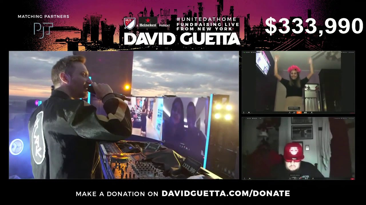 Jack Back Id From David Guetta S United At Home Live Stream Youtube