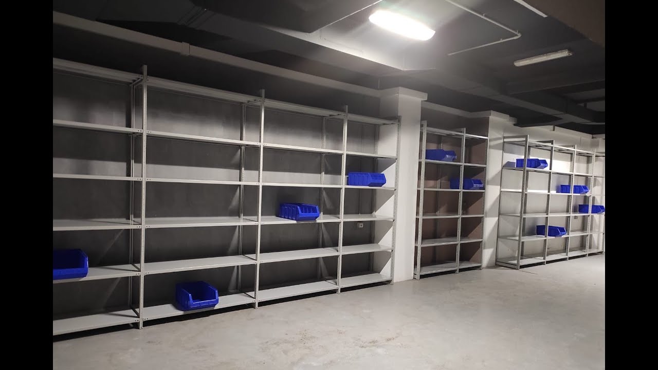 Scaffale metallico a gancio + tutorial di montaggio