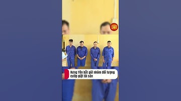 Hưng Yên bắt giữ nhóm đối tượng cướp giật tài sản