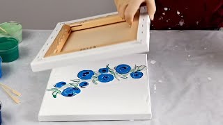 3 Unique Flower Dip Techniques I Fluid Art for Beginners I Acrylic Pouring Tutorial