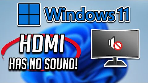 HDMI No Sound in Windows 11 When Connect to TV - No HDMI Audio Device Detected FIX