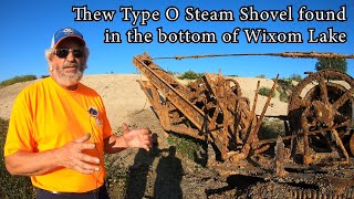 Thew Type O Steam Shovel found in the bottom of Wixom Lake Interview with Owner and Restoration Plan