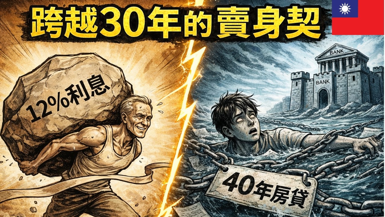 【貸款3-1】我發現了銀行隱藏 30 年的秘密（房貸真相）｜為什麼低利率會讓你變窮？