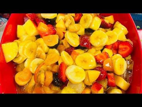 طريقة عمل مشمشية بالفواكه البلدي يوكل مع الشيف نونا