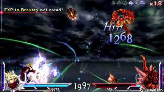 DISSIDIA 012 Cloud and Aerith Combos vs Feral Choas